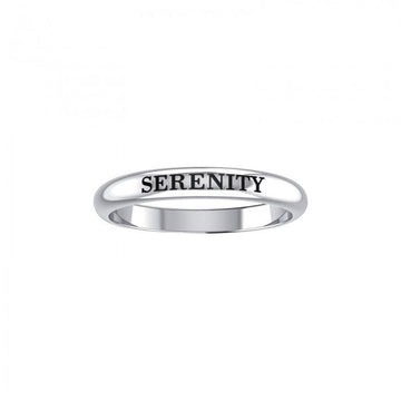 Serenity Silver Ring TRI754 - Jewelry